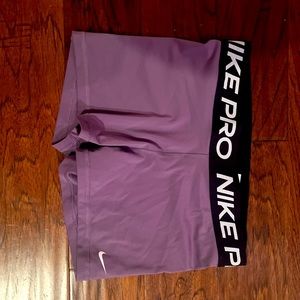 dark purple nike pros